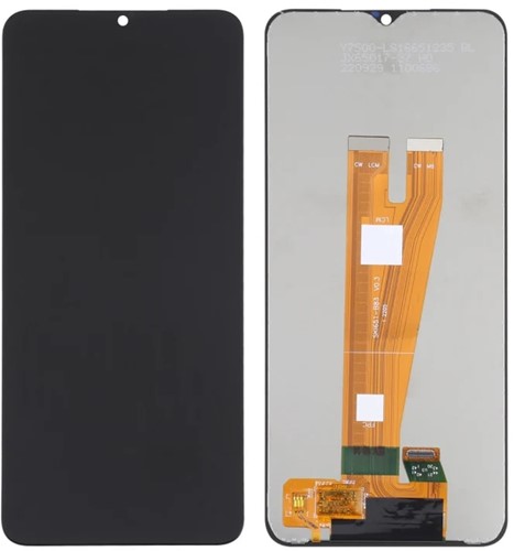 Samsung Galaxy A04 (A045F) Display LCD Without Frame Orange Flex Black S-701 (OEM-Equivalent)