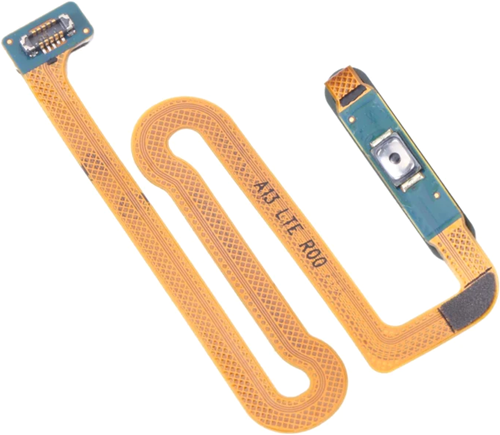 Samsung Galaxy A12 (A125), M12 (M127), A13 4G (A135, A137), A13 5G (A136B), A14 4G (A145F) Power Finger Print Sensor Flex White (OEM)-2