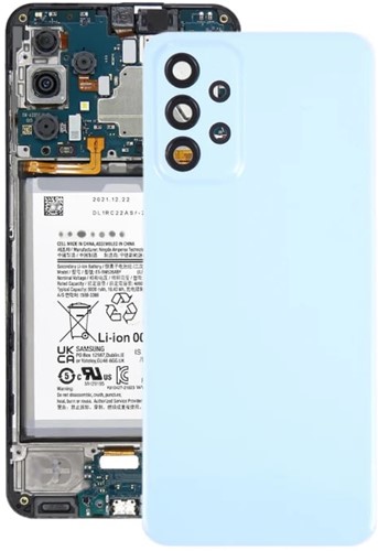 Samsung Galaxy A23 5G (A236B) Back Cover With Camera Lens Blue
