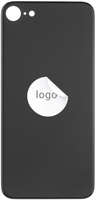 For Apple iPhone 8 Plus Big Hole Back Glass Space Gray (OEM)