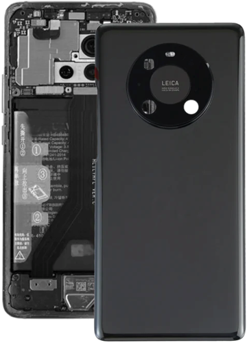 Huawei Mate 40 Pro 4G, 40 Pro 5G, 40 Pro Plus Back Cover With Camera Lens Black