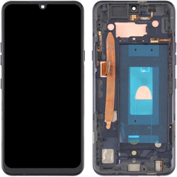 LG G8X ThinQ, V50S ThinQ 5G LCD Display With Frame Black