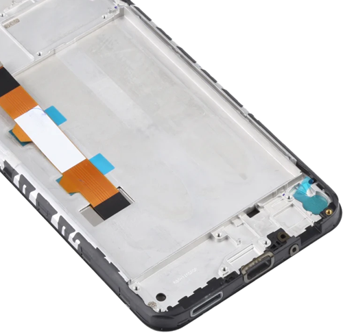 Xiaomi Redmi Note 9 5G, Redmi Note 9T 5G Display LCD With Frame Black (OEM)-3