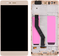 Huawei P9 Plus Display LCD With Frame Gold (OEM)
