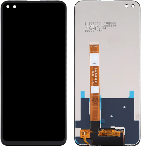 Oppo Reno 4Z 5G (CPH2065) Display LCD Without Frame Black (OEM)