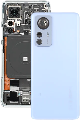 Xiaomi 12 Pro, 12S Pro Back Cover With Camera Lens Blue