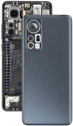 Xiaomi 12, 12S, 12X Back Cover With Camera Lens Grey