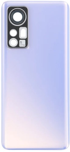 Xiaomi 12, 12S, 12X Back Cover Without Camera Lens Purple-2