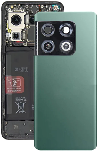 For OnePlus 10 Pro (NE2210, NE2211) Back Cover With Camera Lens Emerald Forest (Green)
