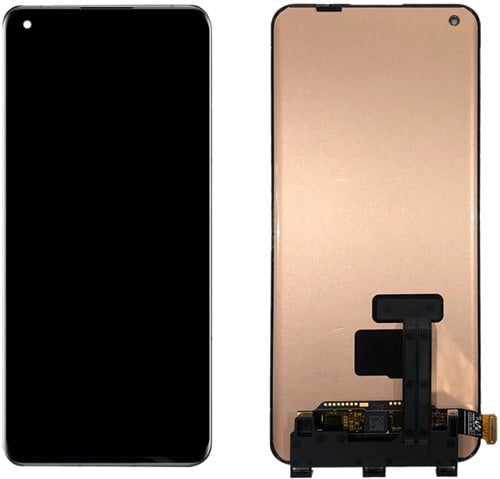 For OnePlus 10 Pro, OnePlus 11, Oppo Find X5 Pro Display LCD Without Frame Black (OEM)