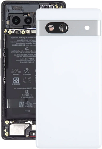 Google Pixel 7A Back Cover With Camera Lens White