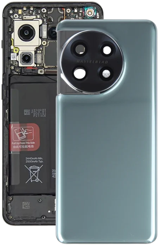 For OnePlus 11 Back Cover With Camera Lens Eternal Green (OEM)