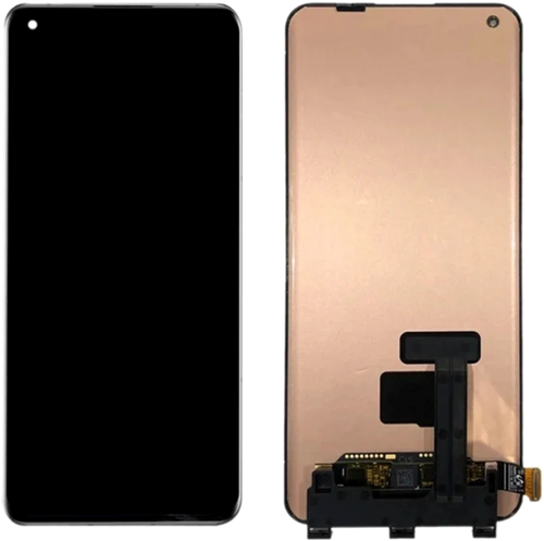 For OnePlus 10 Pro, OnePlus 11, Oppo Find X5 Pro Display LCD Without Frame Black (Refurbished)