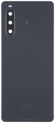For Sony Xperia 10 III, Xperia 10 III Lite, Xperia 10 IV Back Cover Black