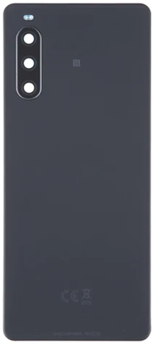 For Sony Xperia 10 III, Xperia 10 III Lite, Xperia 10 IV Back Cover Black