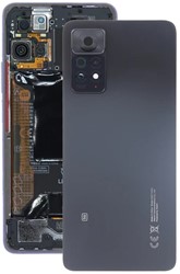 Xiaomi Redmi Note 11 Pro Plus 5G Back Cover With Camera Lens Black (OEM)