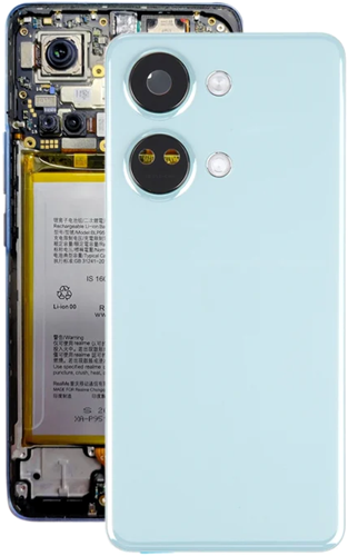 OnePlus Ace 2V Back Cover With Camera Lens Blue-Green (OEM)