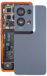 Oppo Reno 8 Pro Plus (PFZM10) Back Cover With Camera Lens Black
