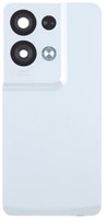 Oppo Reno 8 Pro Plus (PFZM10) Back Cover With Camera Lens Silver-White-2