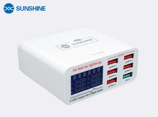 SUNSHINE (SS-304Q) USB Smart Fast Lightning Charger