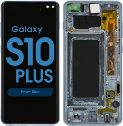 Samsung Galaxy S10 Plus (G975F) Display LCD Complete Prism Blue (Service Pack)