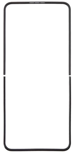 Samsung Galaxy Z Flip 5 (F731B) Inner Display LCD Bracket (OEM)