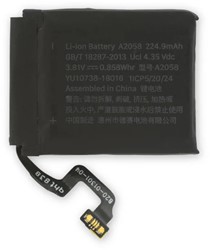For Apple Watch Series 4 40mm (A2007, A2008) LTE Version GPS + Cellular Battery Battery (Pulled)