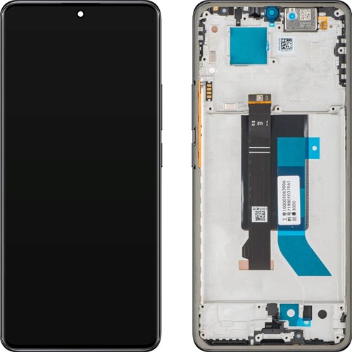 Xiaomi Redmi Note 14 Pro 5G Display LCD With Frame Black (Service-Pack)