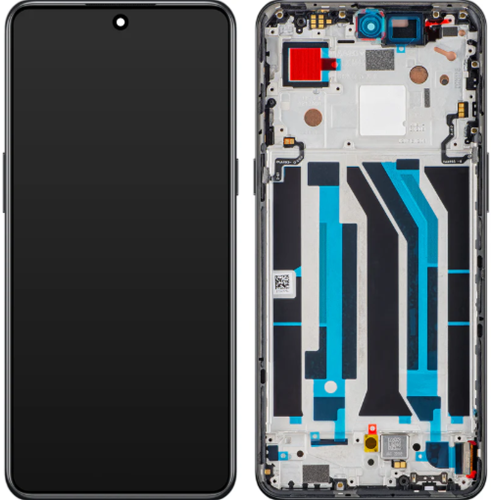 OnePlus 10T, Ace Pro Display LCD Complete Black (Service-Pack)