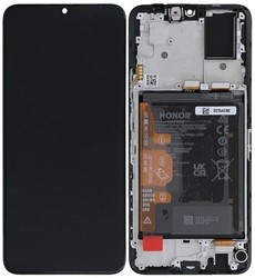 Honor X7 Display LCD Complete With Frame Including Battery Black (Service-Pack)