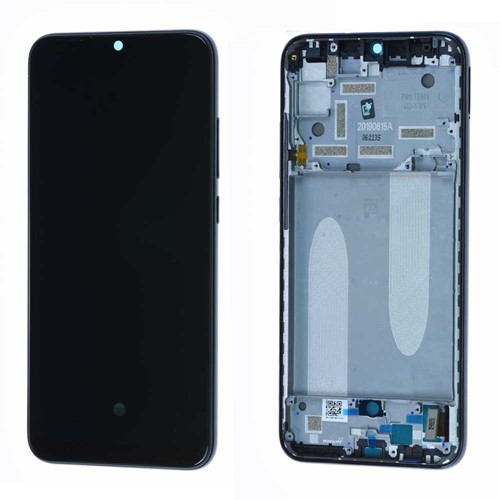Xiaomi Mi A3 (M1906F9SH) Display LCD With Frame Black (Service-Pack)