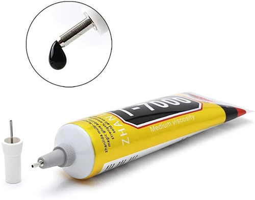 Zhanlida Universal Glue Cellphone Repair Adhesives T-7000, 50ml, Black